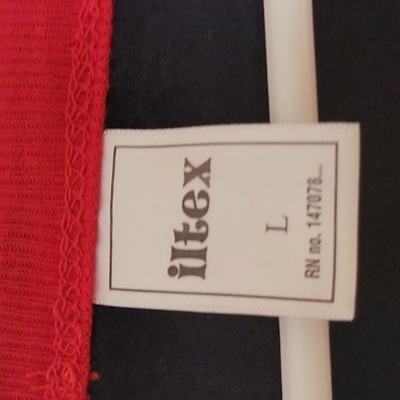 iLtex T-shirt Red White and Blue Stars Size Large - Picture 6 of 7